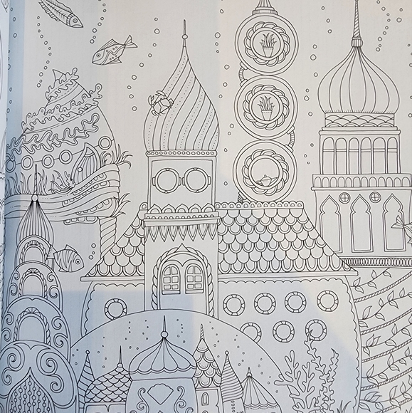 Lost Ocean an Inky Adventure & Colouring Book - Picture 7 of 12